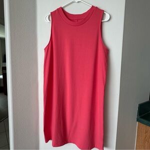 A New Day Vibrant Pink Sleeveless Mini Dress